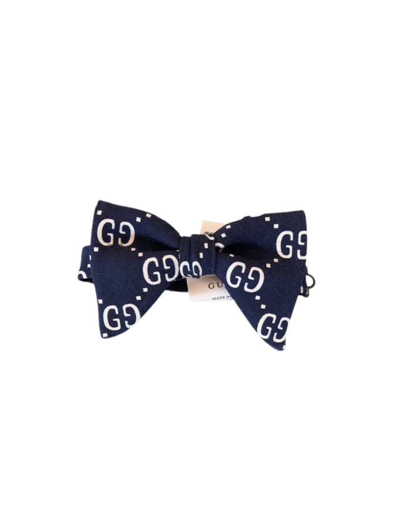 Gucci - Monogram Bow Tie